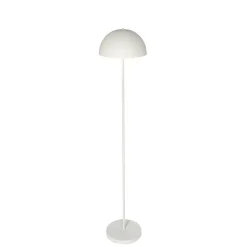 Best Qazqa Lampadaire d'extérieur blanc rechargeable à intensité variable 3 niveaux - Keira