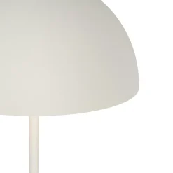 Best Qazqa Lampadaire d'extérieur blanc rechargeable à intensité variable 3 niveaux - Keira
