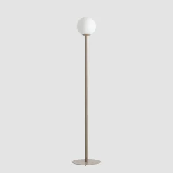 Aldex Lampadaire Intérieur<Lampadaire métal et verre Pinne Beige H 162 cm -