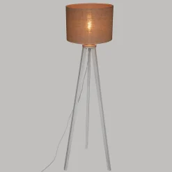 Atmosphera Créateur D'Intérieur Lampadaire Intérieur<Lampadaire trépied Elva - bois - H143 cm - Atmosphera