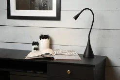 Best Lucide Lampe de bureau ZOZY en synthétique avec LED intégré - Noir -