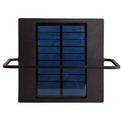 Outlet Näve Lampe de camping/de socle à LED h : 28cm , pour l'extérieur, lampe de socle - métal et plastique noir, avec LED intégrée