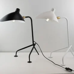 Alpinaluz Lampe De Bureau<Lampe de Table Design Nordique Noire, Style Moderne pour Bureau, Chambre, E27