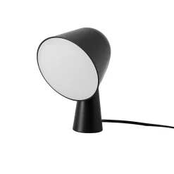 Alpinaluz Lampe De Bureau<Lampe de table en ABS noir Design moderne et compact, douille E14
