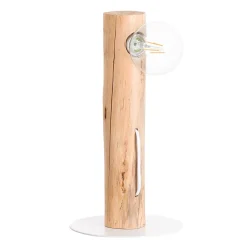 Discount 7H Sevenon Lampe de Table Encre Naturelle 8x8x38cm Blanc 7hSevenOn Deco