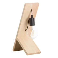 Hot 7H Sevenon Lampe de table vintage Rua naturelle 18,4x13x45cm 7hSevenOn Deco