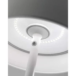 Zafferano Lampadaire Intérieur<Lampe LED Poldina Pro XXL Gris Foncé rechargeable et dimmable 150cm avec batterie jusqu'à 12 heures
