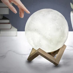 La Chaise Longue Veilleuse Sur Batterie<Lampe Lune en Plastique -