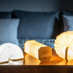 Gingko Veilleuse Sur Batterie<Lampe Smart Accordion en Bois -