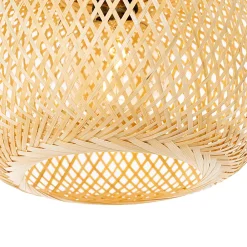 Best Qazqa Lampe suspendue d'extérieur orientale en bambou 3 lumières IP44 - Rafael