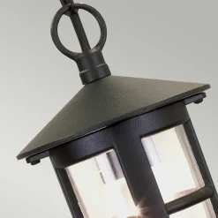 Clearance Elstead Lighting Lanterne de porche à chaîne Hereford 1 lumière -
