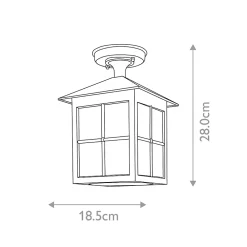 Clearance Elstead Lighting Lanterne de porche Winchester 1 lumière
