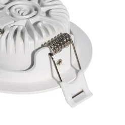 Best Qazqa LED Spot encastrable pupil - 1 lumière - L 10 cm - Blanc - Moderne - Éclairage intérieur - Salon I Chambre I Cuisine I Salle à
