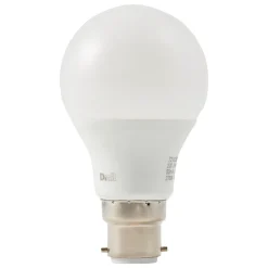 New Diall Lot 3 ampoules LED A60 B22 470lm 4.2W = 40W Ø6cm blanc chaud