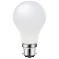 Best Diall Lot 6 ampoules LED B22 A60 806lm blanc chaud 7,3W 60W L.10,3 x Ø6 cm