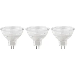 Online Diall Lot 3 ampoules LED MR16 GU5.3 345lm 3.4W = 35W Ø4.5cm blanc neutre