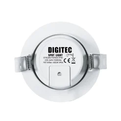 Best LED7 Lot de 2 - Spots à encastrer salle de bains led intégrée Etanche IP65 4000k Blanc Neutre
