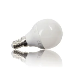 Clearance Xanlite Lot de 5 ampoules SMD LED P45 Opaque, culot E14, 470 Lumens, conso. 5,3 W (eq. 40W), 4000K, Blanc neutre