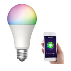 Ampoule Connectée<Lot de 2 x Ampoule E27 LED connectée RVB 8,5W 800 lm
