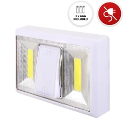 Clearance Velamp LOVING : interrupteur LED à piles (incluses). Blanc