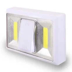 Clearance Velamp LOVING : interrupteur LED à piles (incluses). Blanc