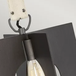 Sale Elstead Lighting Ludlow Lisa McDennon par Hinkley Suspension à 1 Lumière Graphite Brossé