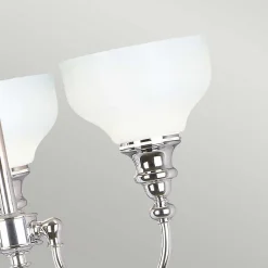 Best Elstead Lighting Lustre Cheadle 3 lumières - Chrome Poli