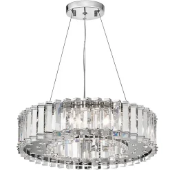 Discount Elstead Lighting Lustre Crystal Skye 8 lumières