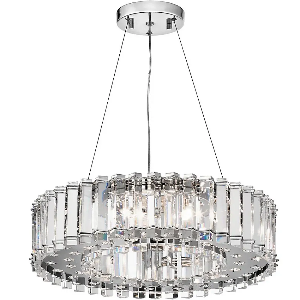 Discount Elstead Lighting Lustre Crystal Skye 8 lumières
