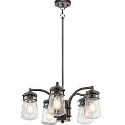 Sale Elstead Lighting Lustre intérieur Lyndon 5 lumières - Bronze architectural