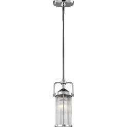 Elstead Lighting Suspension De Salle De Bains<Mini-suspension Paulson 1 lumière Abat-Jour En Verre