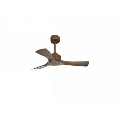 Best Klassfan Modulo Slim de - Ventilateur de plafond et destratificateur moteur DC marron et pales bois sombre 10 à 20 m²