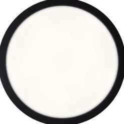 Brilliant Plafonnier De Salle De Bains<NAVARA Plafonnier noir LED intégrée 18W plastique ampoule incluse