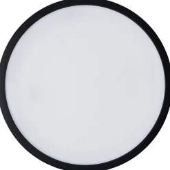 Brilliant Plafonnier De Salle De Bains<NAVARA Plafonnier noir LED intégrée 24W plastique ampoule incluse