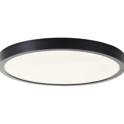 Brilliant Plafonnier De Salle De Bains<NAVARA Plafonnier noir LED intégrée 24W plastique ampoule incluse