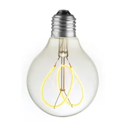 Ampoule Décorative Led<Pack 3 grandes ampoules E27 LED Déco filament Spirale Flower