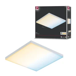Best Paulmann Panneau LED Smart Home Zigbee 3.0 Velora carré 295x295mm 10,5W 1100lm Tunable White Blanc dépoli gradable