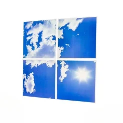 Silamp Panneau Led<Panneau LED 60x60 Slim 45W CIEL (Pack de 4) -