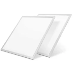 Silamp Panneau Led<Panneau LED 60x60 40W Blanc (Pack de 6) - Blanc Chaud 2300K - 3500K -
