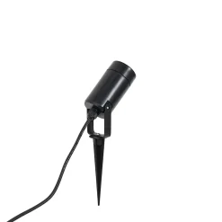 Clearance Qazqa Pic de lumière réglable noir IP65 - Solo Eco
