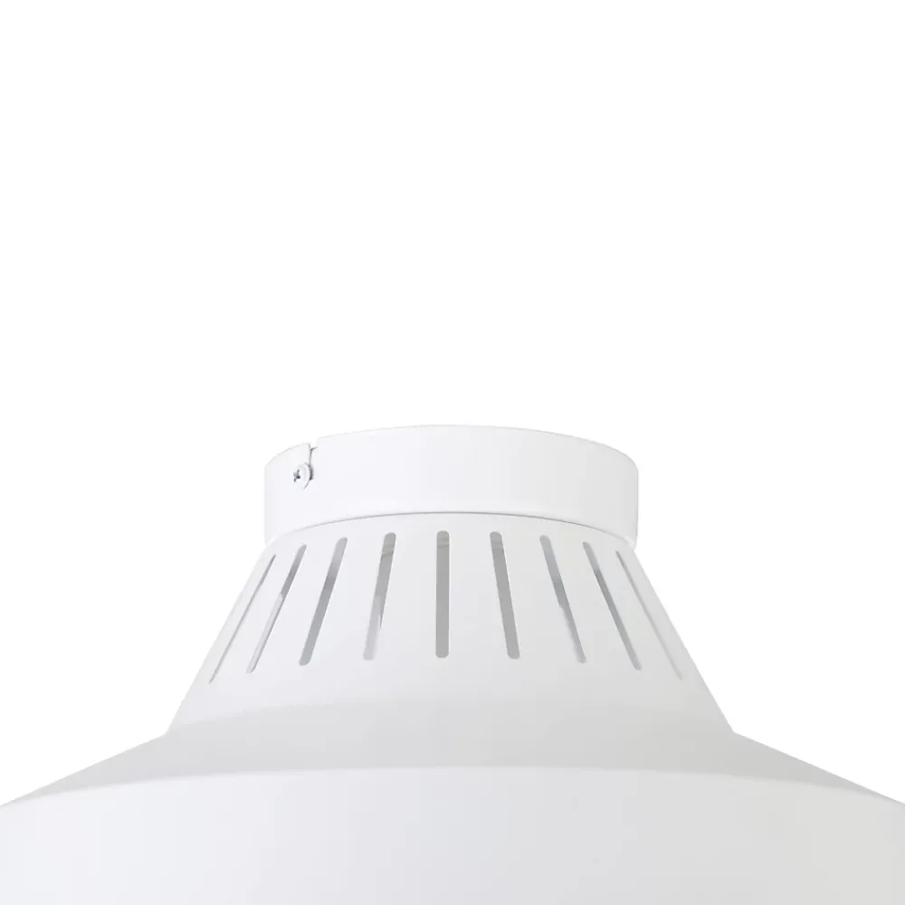 Best GoodHome Plafonnier E27 42W Yarra blanc mat H.15.5 x Ø30 cm