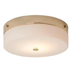 Sale Elstead Lighting Plafonnier grande taille Tamar 1 lumière - Or poli