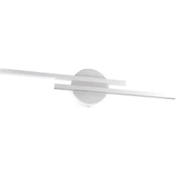 Clearance Silumen Plafonnier LED 2x7W SMD IP44 Blanc - Blanc Neutre 4200k - 5500k -