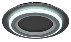 Best Globo Lighting Plafonnier métal noir mat, LED JAYDEN