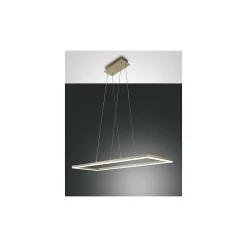 Best Fabas Luce Plafonnier suspendu Bard LED 52W 3394-45-225 Or Mat
