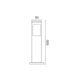 Best Horoz Electric Potelet Kavak SQ-4 Noir E27 60W