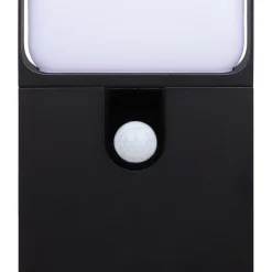 Best GoodHome Potelet LED extérieur noir 10,5 W 1700 lm blanc neutre IP54 détecteur de mouvement, Wendland