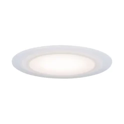 Sale Paulmann Premium Spot encastré LED Suon Kit de base IP44 rond 90mm 3x5W 3x450lm 230V gradable 2700K Satiné Blanc