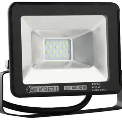 Hot Horoz Electric Projecteur LED extra plat 10W (Eq. 80W) IP65 6400K PUMA-10 Dim. 109x129x37.5mm