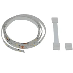 Best GoodHome Rallonge ruban lumineux Waldeck LED intégrée variation de blancs et de couleurs IP20 dimmable 400lm 5W L.100cm blanc